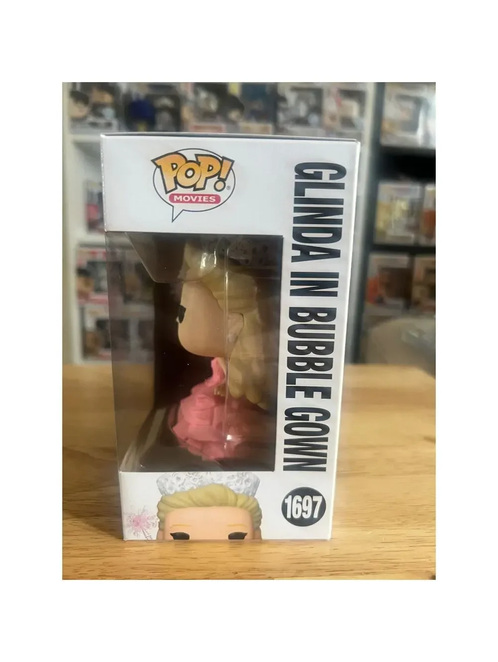 Glinda in Bubble Gown Wicked Funko Pop #1699 Ariana Grande Wizard Oz Good Witch